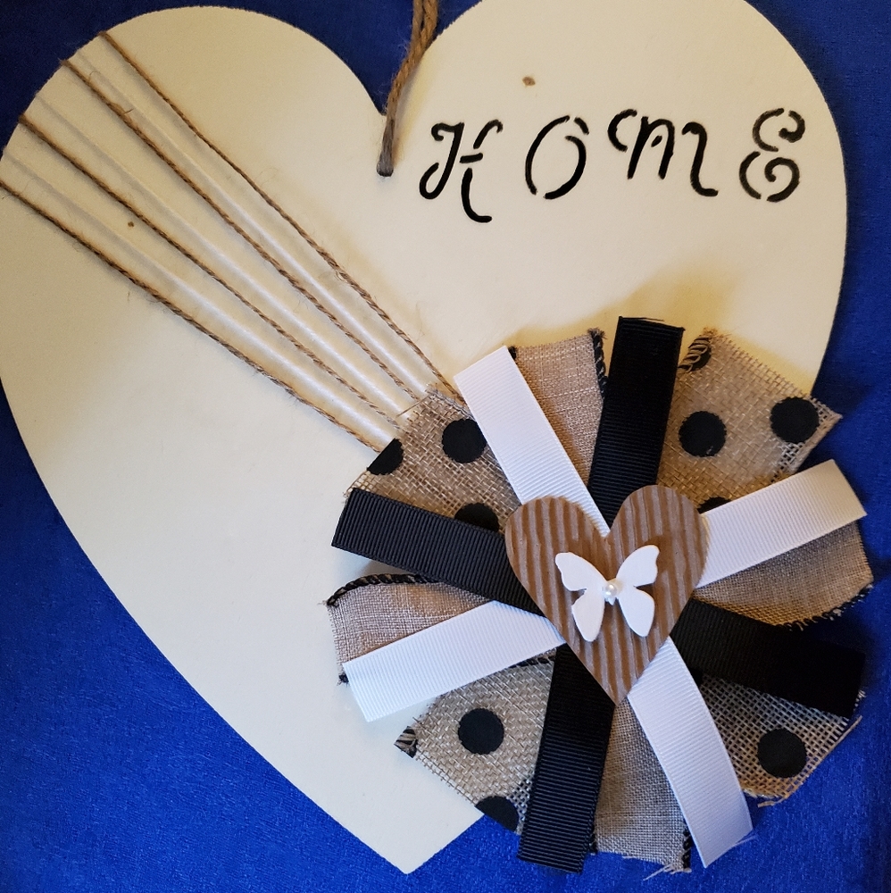 New Home heart decor